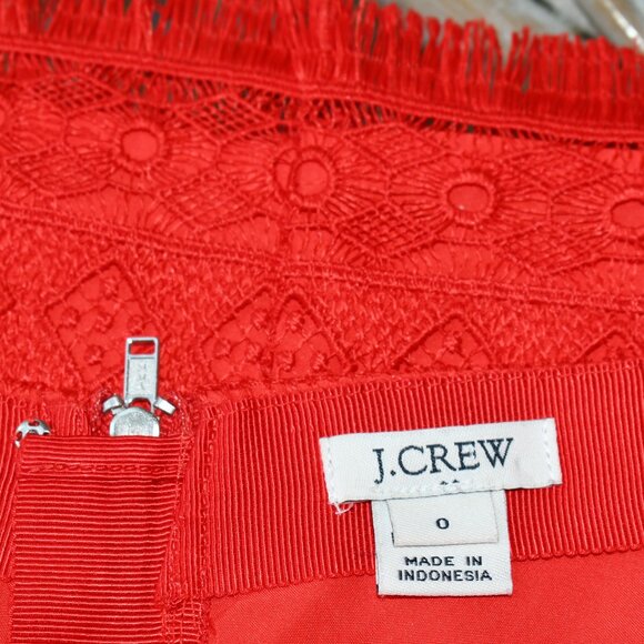 J. Crew Red Skirt - Picture 3 of 3